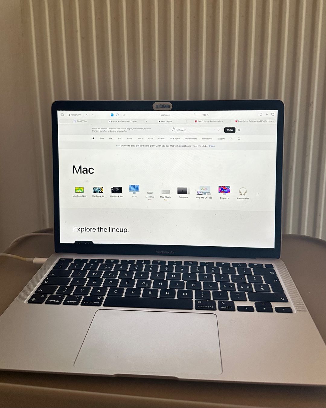 Apple Notebook: Apple MacBook Air (M1), 13.3" – Usato da Epalinges venduto da mau_nxq7 1