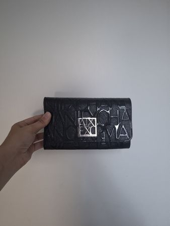 Portmonet Tasche schwarz Armani Exchange neu