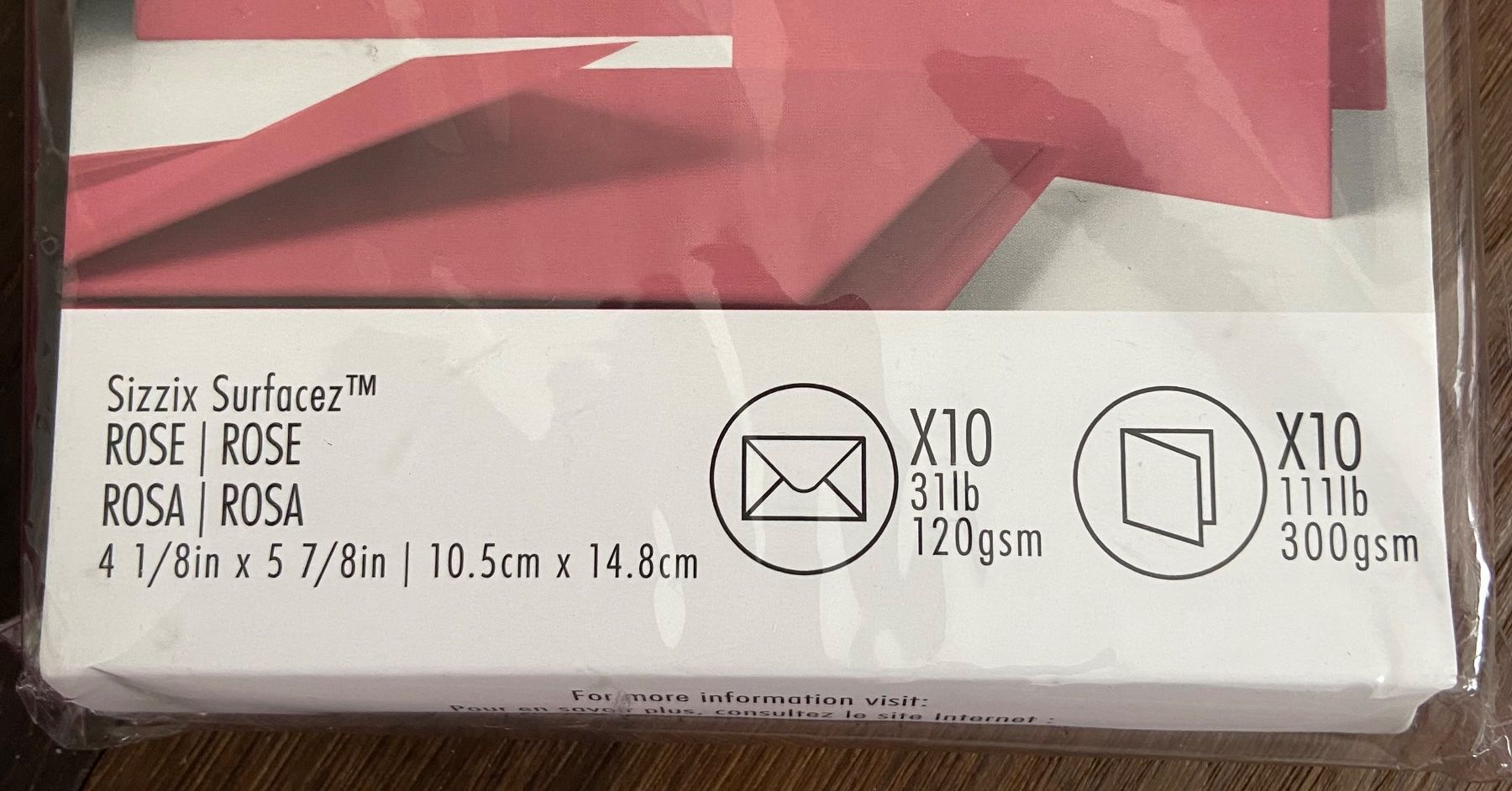Sizzix Carta: Sizzix Karten und Couvert-Set – Nuovo e nell'imballaggio originale da Zürich venduto da Sunset69 1