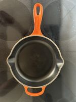 Le Creuset Bratpfanne Gusseisen orange 20 cm gebraucht