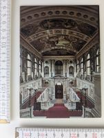 Alte Ansichtskarte: Burgtheater Wien, Feststiege,  + Marke