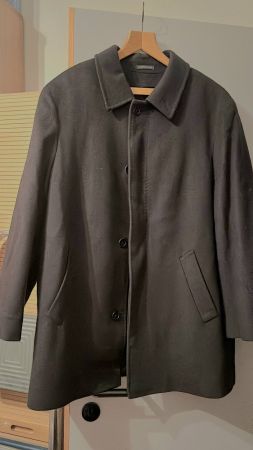 Cappotto imbottito uomo blu scuro tg.M Made in Italy