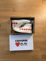 Comme des Garcons Converse Play Weiss