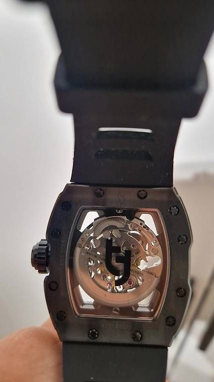 All Blacks Orologi: Uhr; Tecnotempo Skeleton "All Black"; Original; Notverkauf – Nuovo e nell'imballaggio originale da Klingnau venduto da mar_8kzb 2
