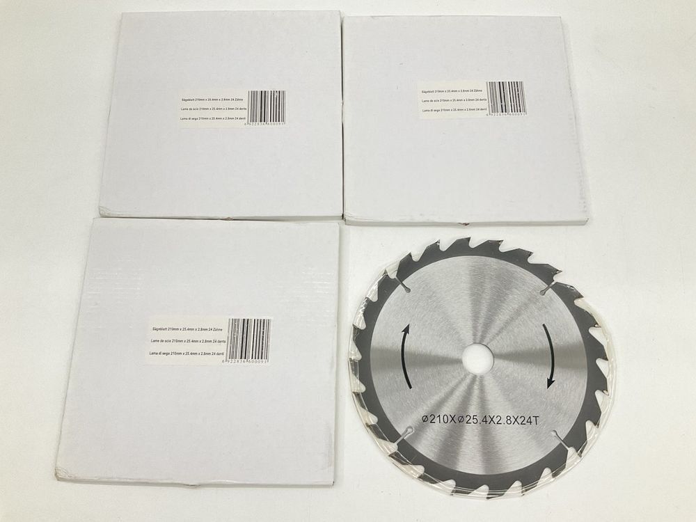 Scies: 4x Sägeblatt 210mm – D'occasion à Kehrsatz par ba-ch
