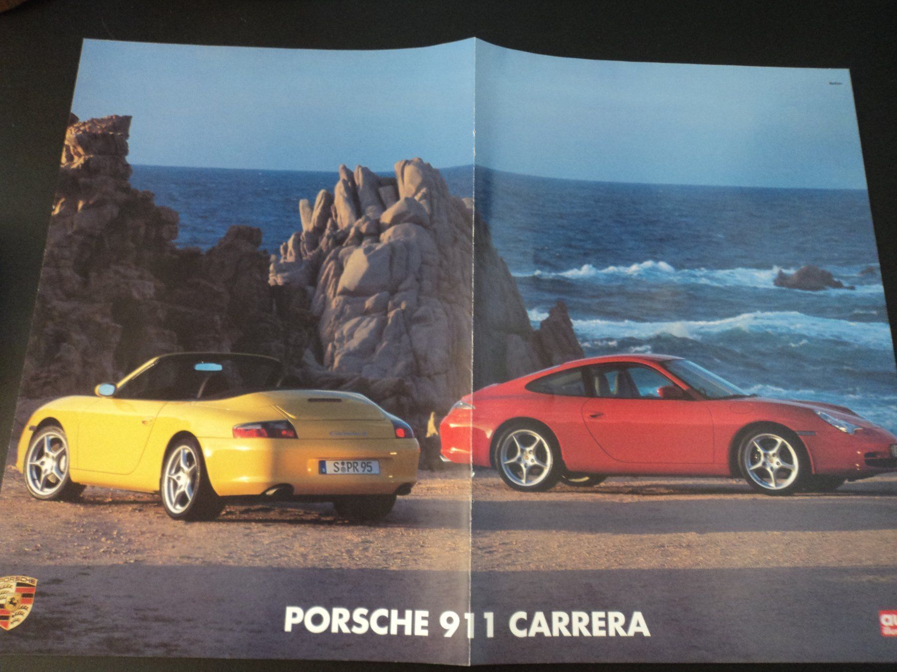 Porsche Documenti: Prospekt Poster Porsche 356 / 911 2001 – Usato da Schwarzenburg venduto da modelCARama 1