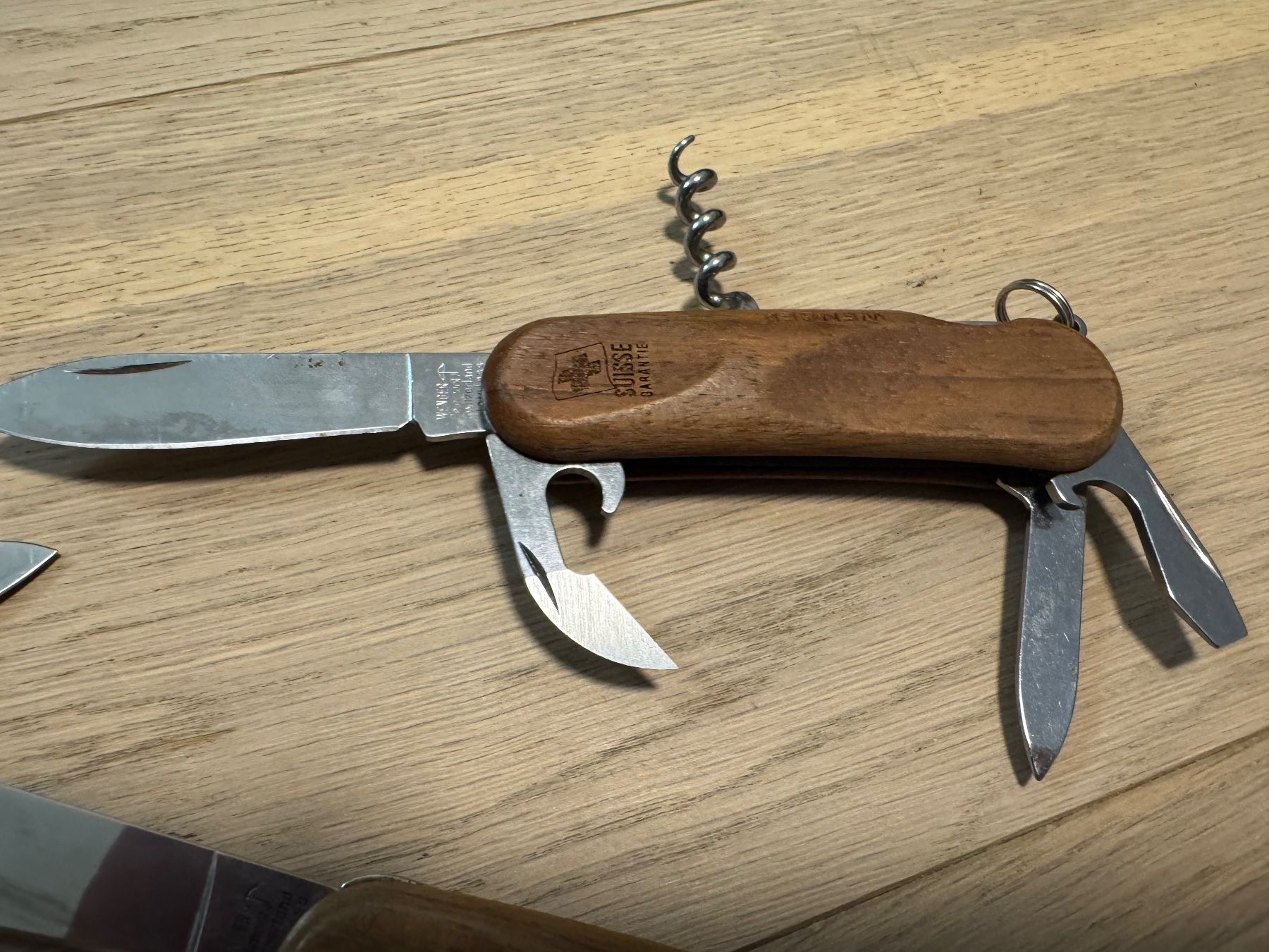 Wenger Coltelli tascabile: 3 Wenger Taschenmesser – Usato da Kestenholz venduto da Sackmesser67 2