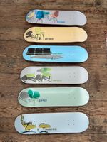 Girl Skateboards Deck Serie Eames Chairs Design