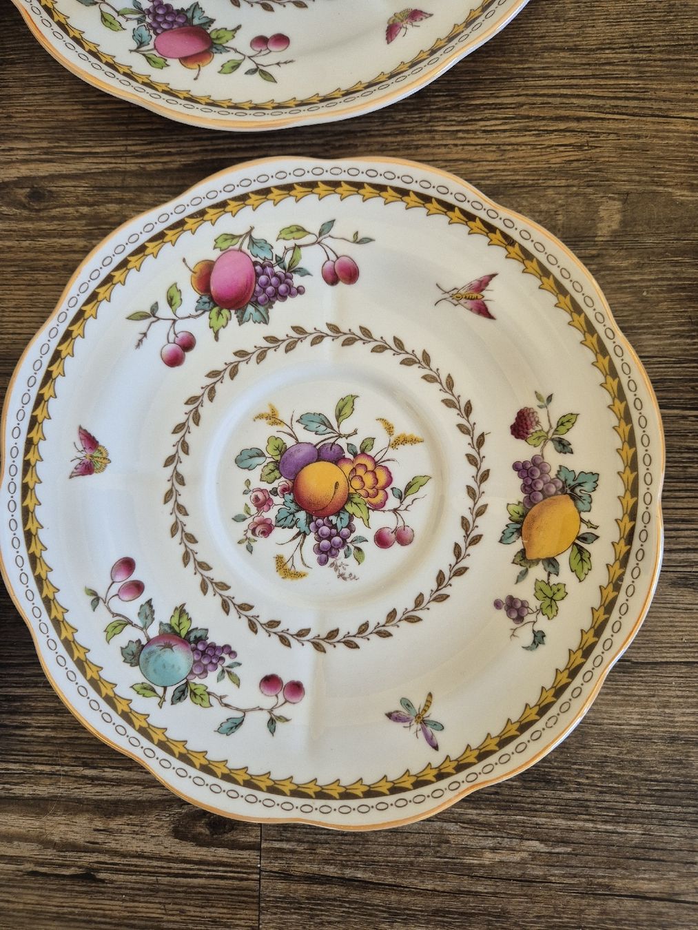 Spode Teller: Suppentassen mit Untertassen, Spode England, Bone China – Gebraucht aus Eschlikon TG von zuzanka80 2