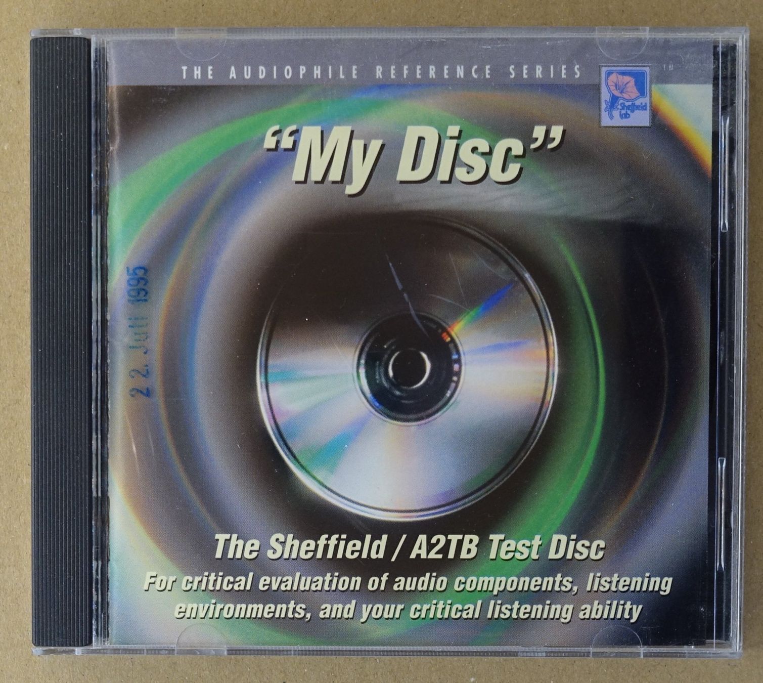 CDs: "My Disc" The Sheffield / A2TB Test Disc - D23 – D'occasion à Sessa par discoverymedia