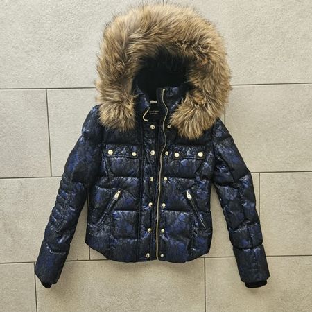 Juicy Couture Fur Hood Jacket