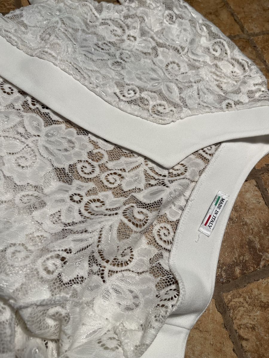 Jacken: Chic Giacca di pizzo bianca - Elegante e leggeratg S/M – Neu (gemäss Beschreibung) aus Gordevio von LanaZimm 9