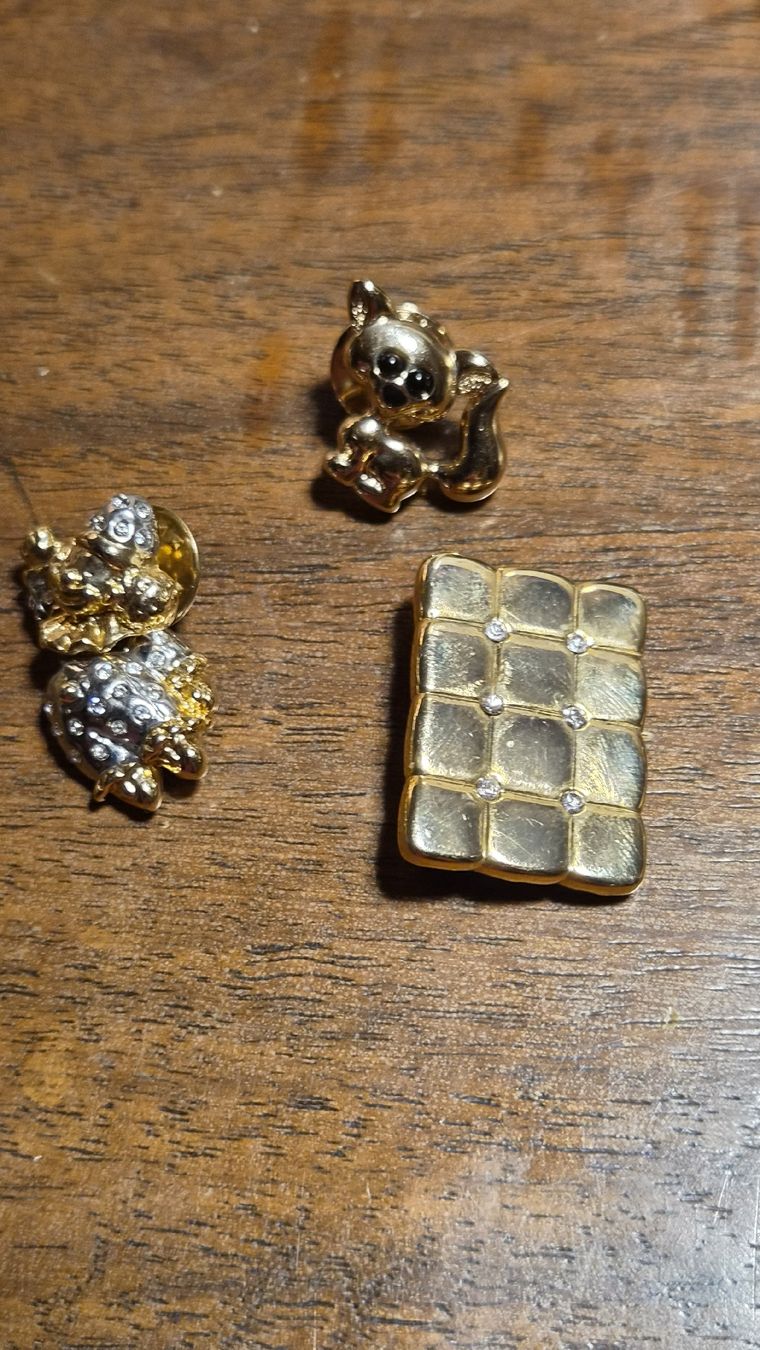 Spille & Fermagli: Broschen Vintage Strass – Usato da Kölliken venduto da MissesBossTop1
