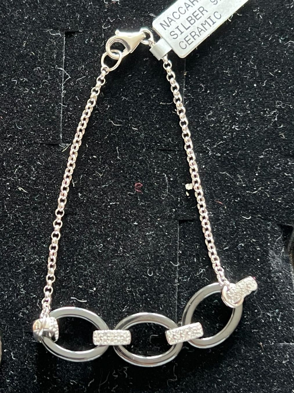 Bracciali & Braccialetti: Silber Armbänder mit Keramik – Nuovo (secondo la descrizione) da Teufen Ar venduto da Exclusive.stuff.CH 2