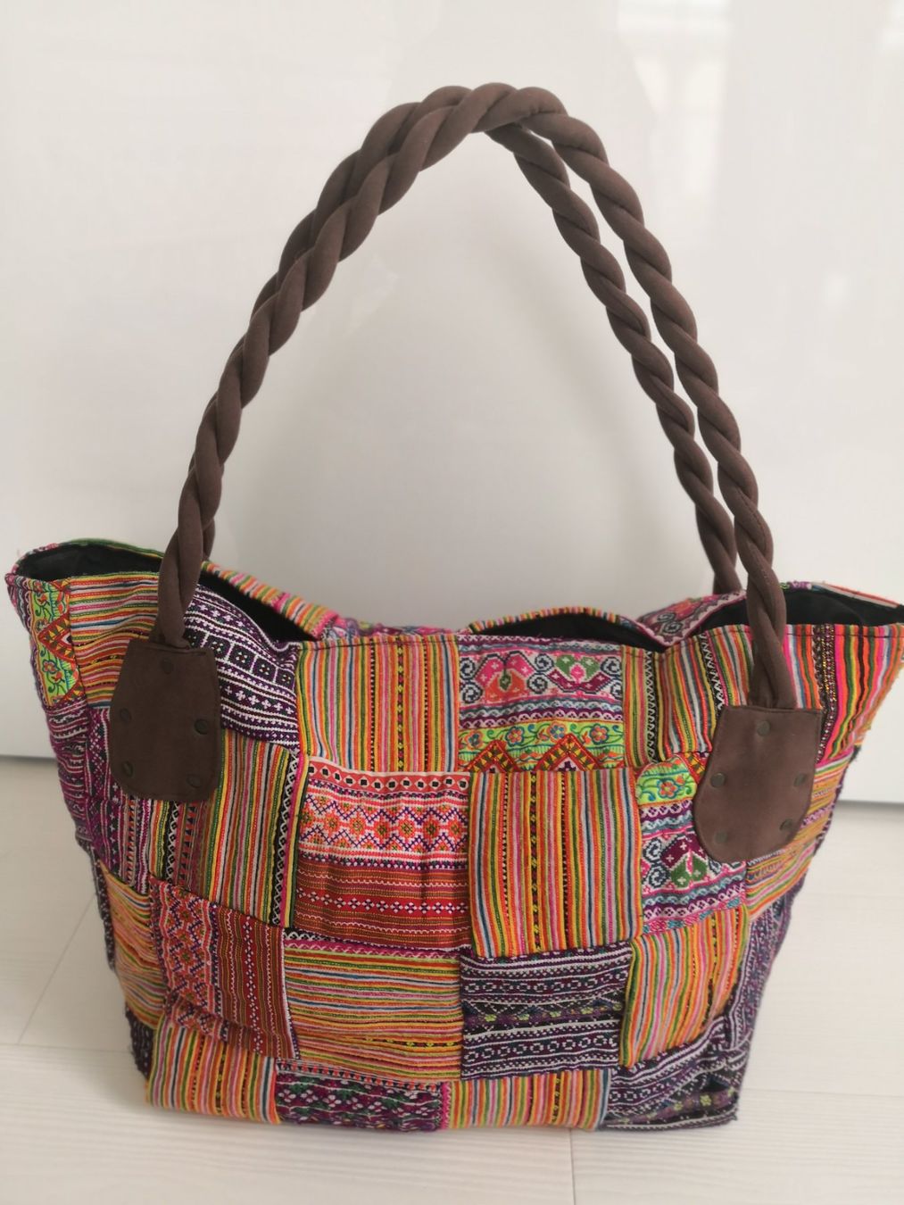 Taschen für Damen: 🤩BOHO-CHIC HANDGEMACHTE ETHNO PATCHWORK XXL TASCHE NEU – Neu (gemäss Beschreibung) aus Olten von Naja-Twins-Twins 6