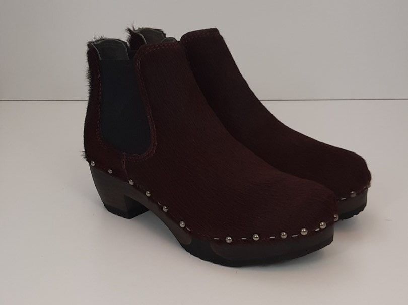 Softclox Scarpe da donna: SOFTCLOX JANINA Pony bordeaux Stiefelette Gr. 41 – Nuovo e nell'imballaggio originale da Seuzach venduto da VT-Collections1 1