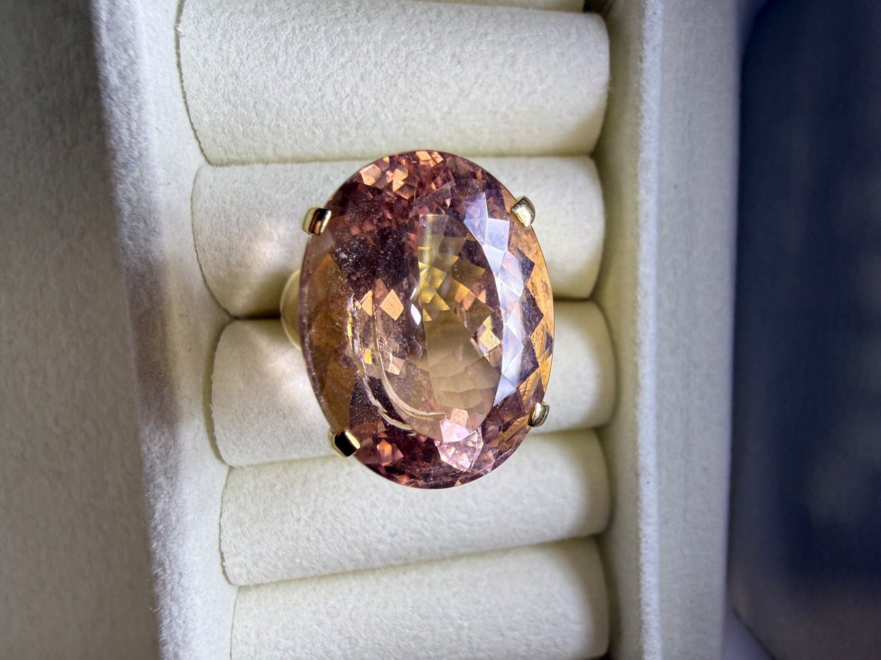 Ringe: Morganite Natural GoldRing 18k – Gebraucht aus Oberhof von RealStone 7