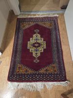 Roter Orientteppich, Vintage Look, Top Zustand!