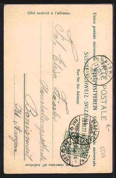 Cartoline postali: St. Gallen, St. Leonhardskirche und Br – Usato da Berlin venduto da bartko-reher 1