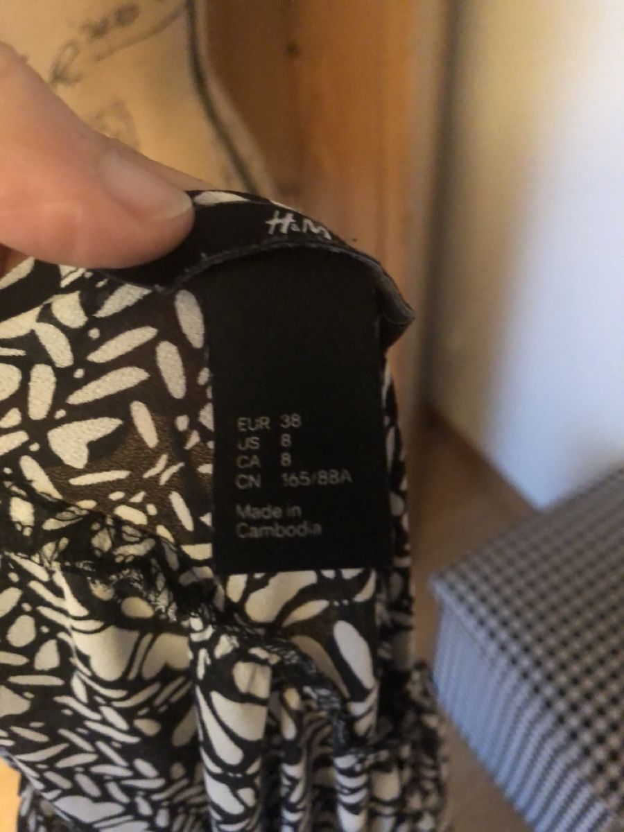 H&M Camicette: Chemisier à motifs - Taille 38 - – Usato da Biel/Bienne venduto da Lianumi 4