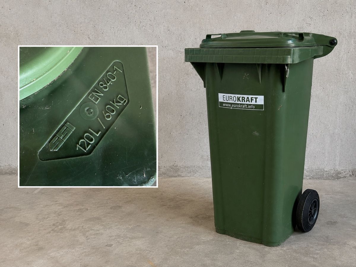 Banconi: Abfallcontainer 120 L – Usato da Worb venduto da FotoVideo 2