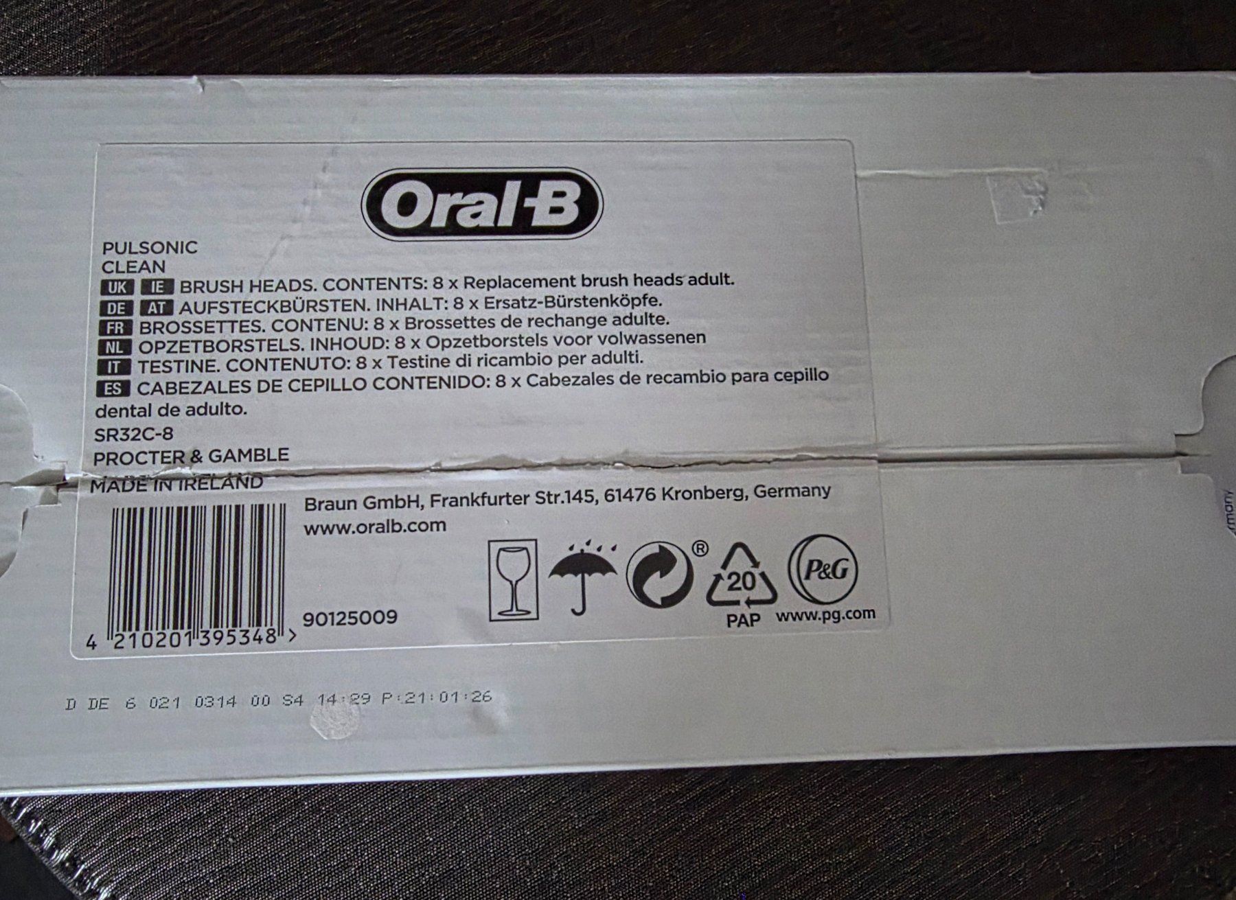 Oral B Zahnpflege: Oral B Zahnbürsten Pulsonic Clean – Neu und originalverpackt aus Wikon von Speedy_li 1