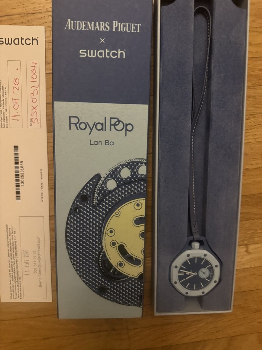 Audemars Piguet Montres: Swatch x Audemars Piguet AP LAN BA – Neuf avec emballage d'origine à Bern par alekswhite 1
