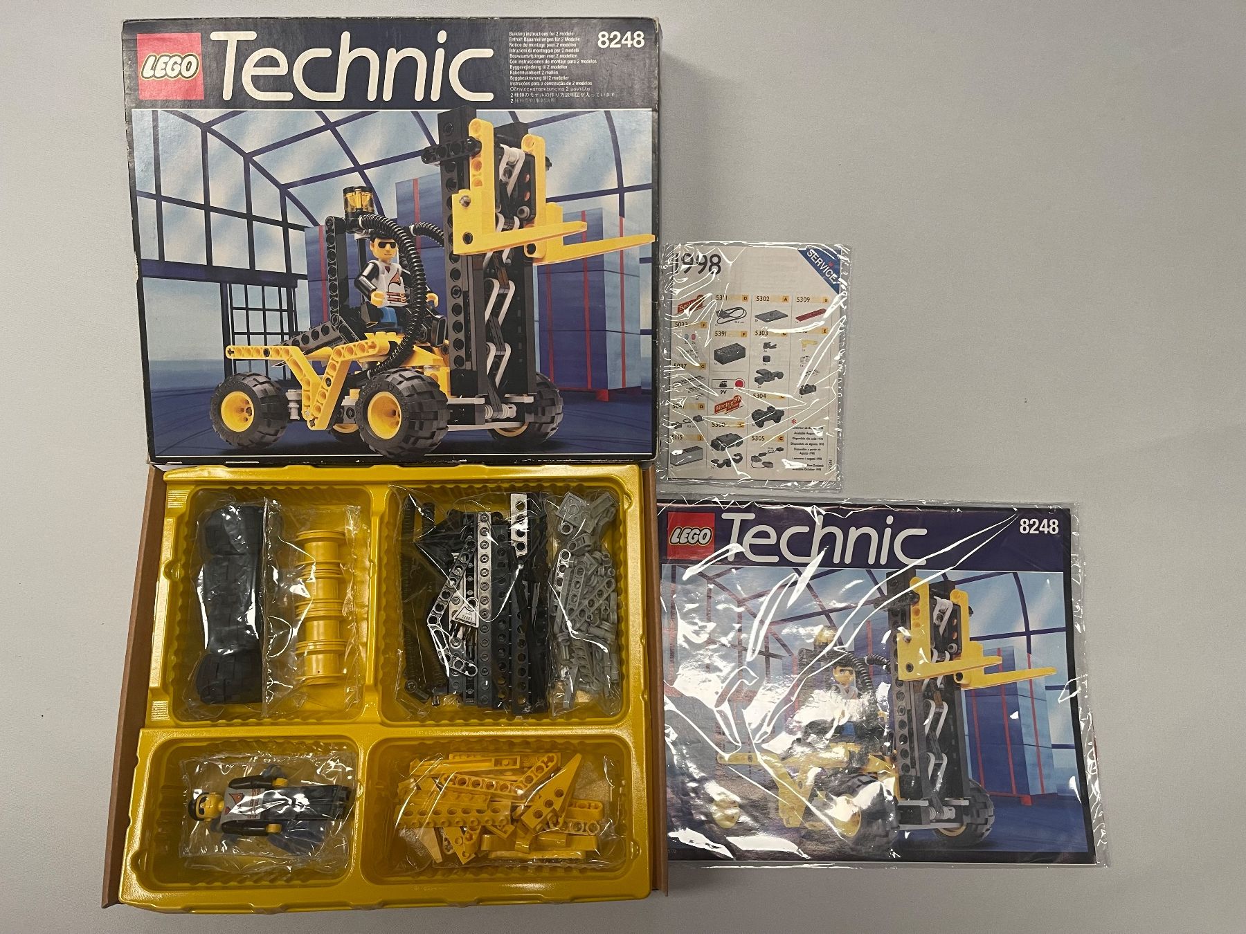 Lego Kit di costruzioni: 8248 Lego Technic Gabelstapler mit OVP und Vollständig – Usato da Villigen venduto da ONITRO81 5
