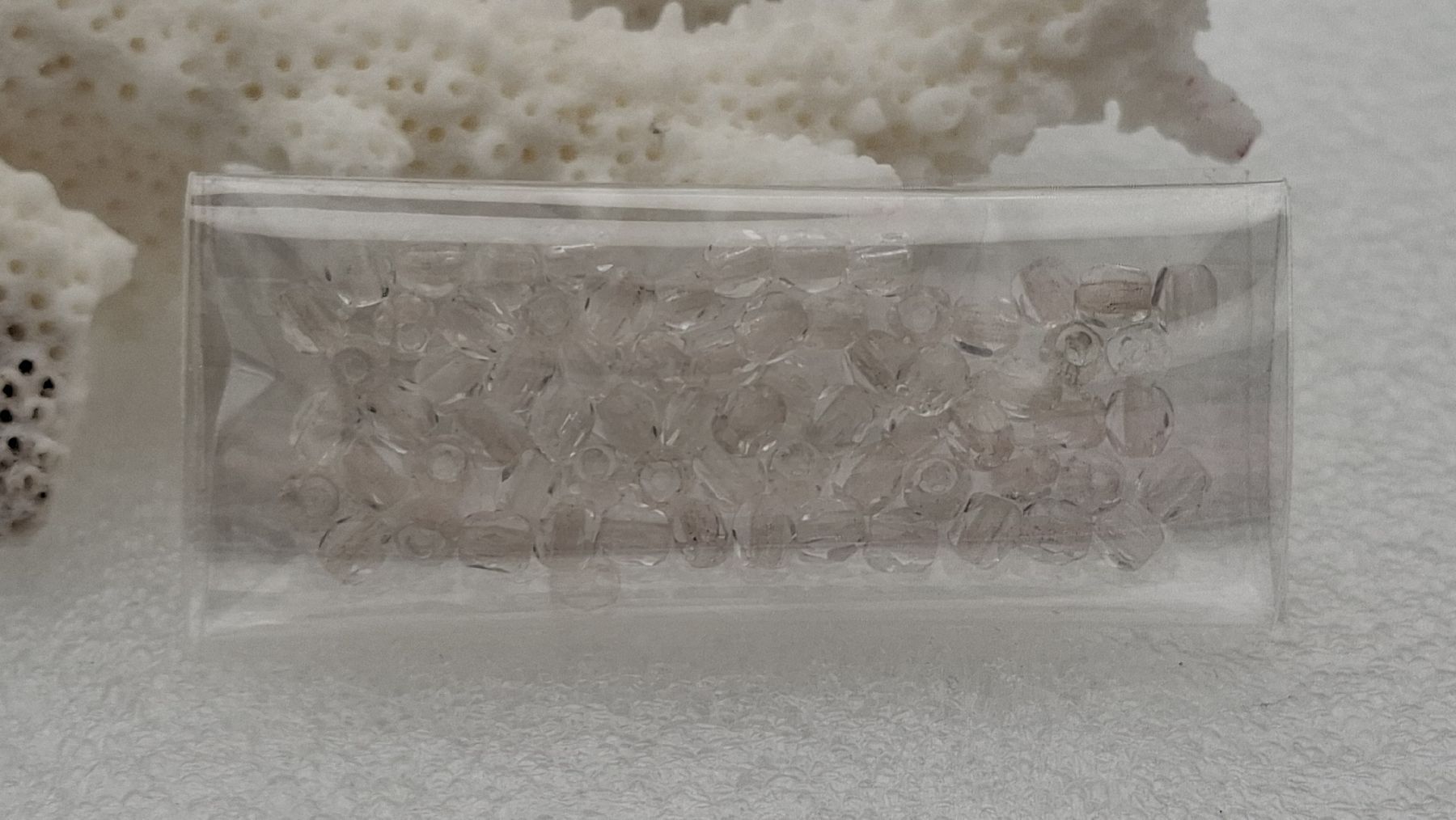 Perle (finte): Glasperlen, 3mm, 78 Stück – Nuovo e nell'imballaggio originale da Kriens venduto da Wolly85