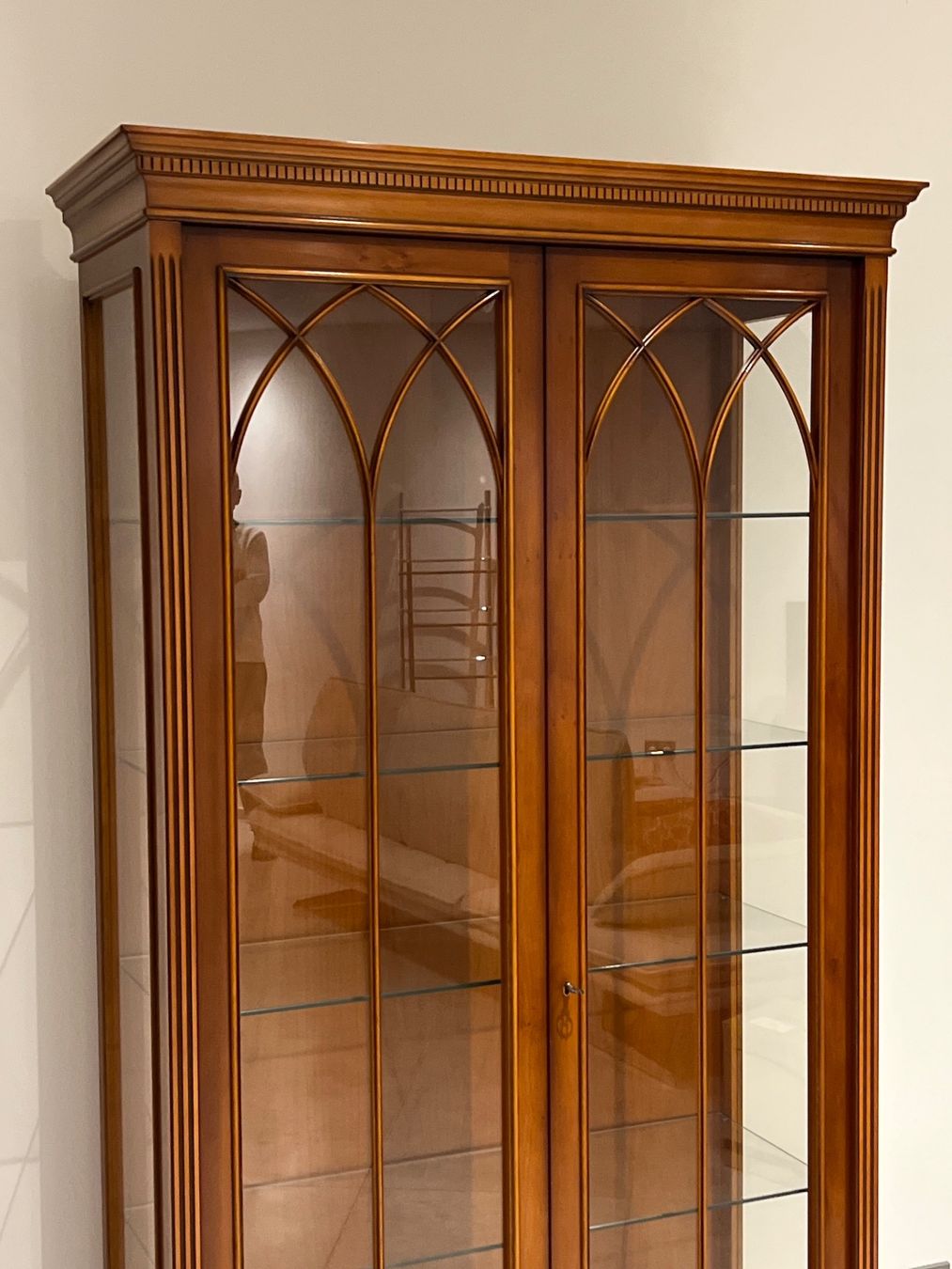 Vetrine: Vitrine Eibe Biedermeier Empire Stilmöbel England + Versand – Usato da Gemünden venduto da GEUENWALD 5