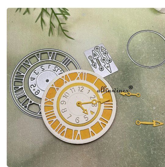 Sciablone: Neues Stanzschablonenset Uhr – Nuovo e nell'imballaggio originale da Effretikon venduto da wenuss 3