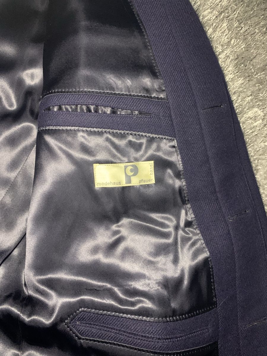 Cappotti: Navy Blue Wool Overcoat, Modehaus Pfäffli, Size L – Nuovo (secondo la descrizione) da Brislach venduto da edu_t6pq 6