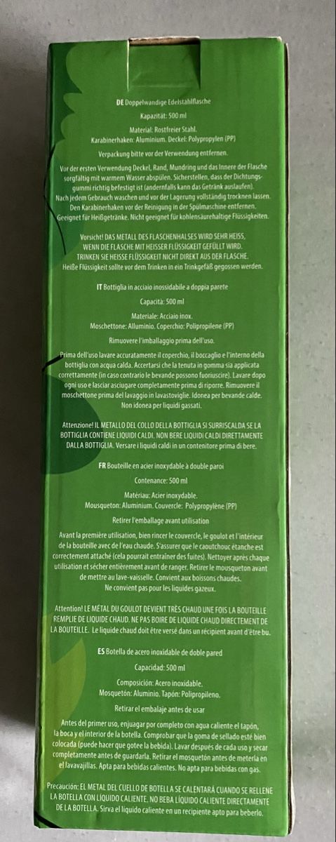 Trinkflaschen & Thermosflaschen: Trinkflasche weiss mit Baumdesign neu – Neu und originalverpackt aus Allschwil von Deal_Tiger99 2