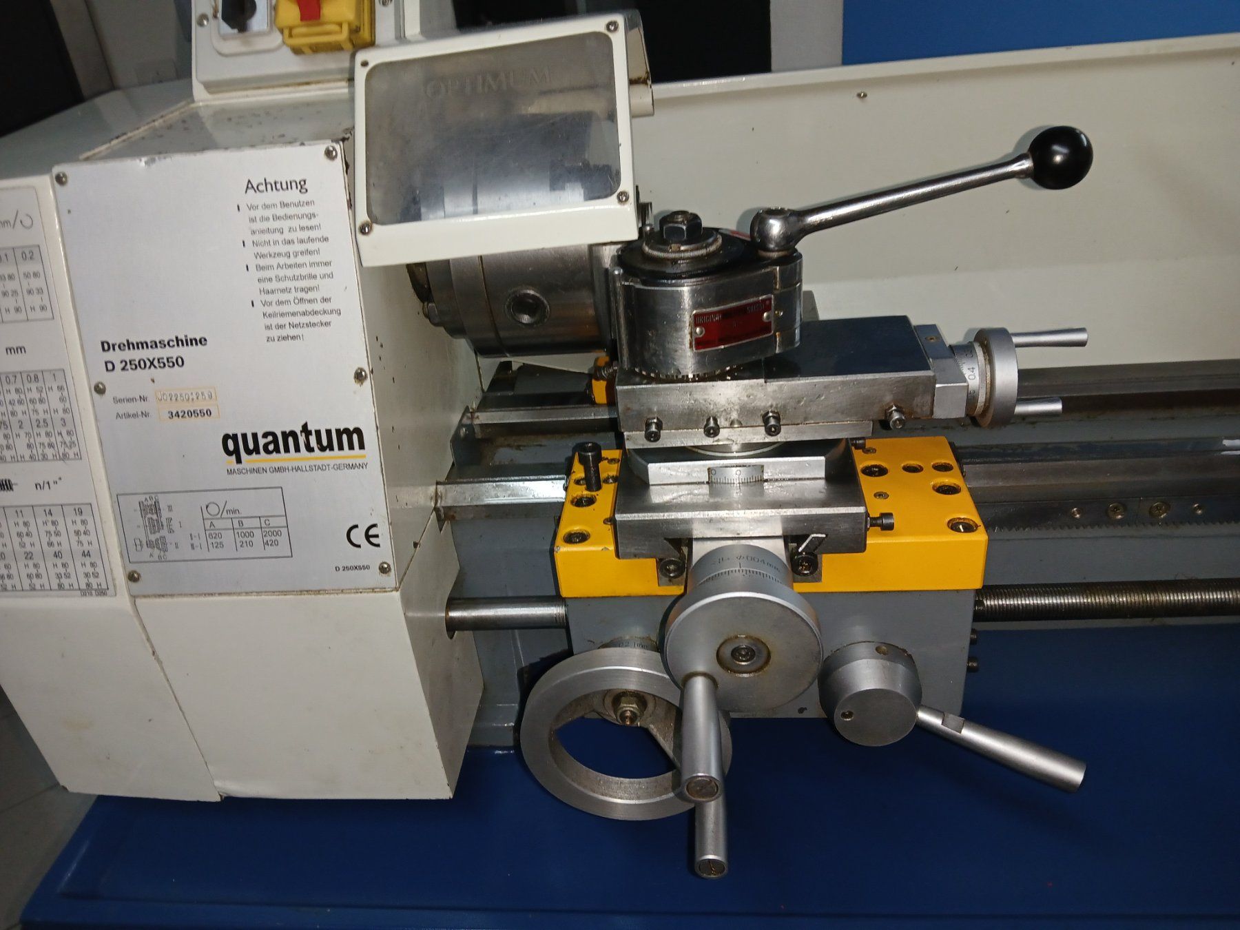 Alle Maschinen: Occ. Drehbank Quantum – Gebraucht aus Pfaffnau von Hansrudi 2