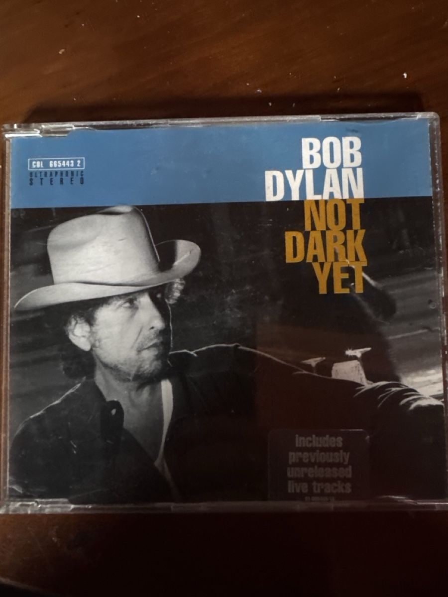 CD: CD Bob Dylan Not Dark Yet Single Columbia 1997 – Usato da Merligen venduto da barratt