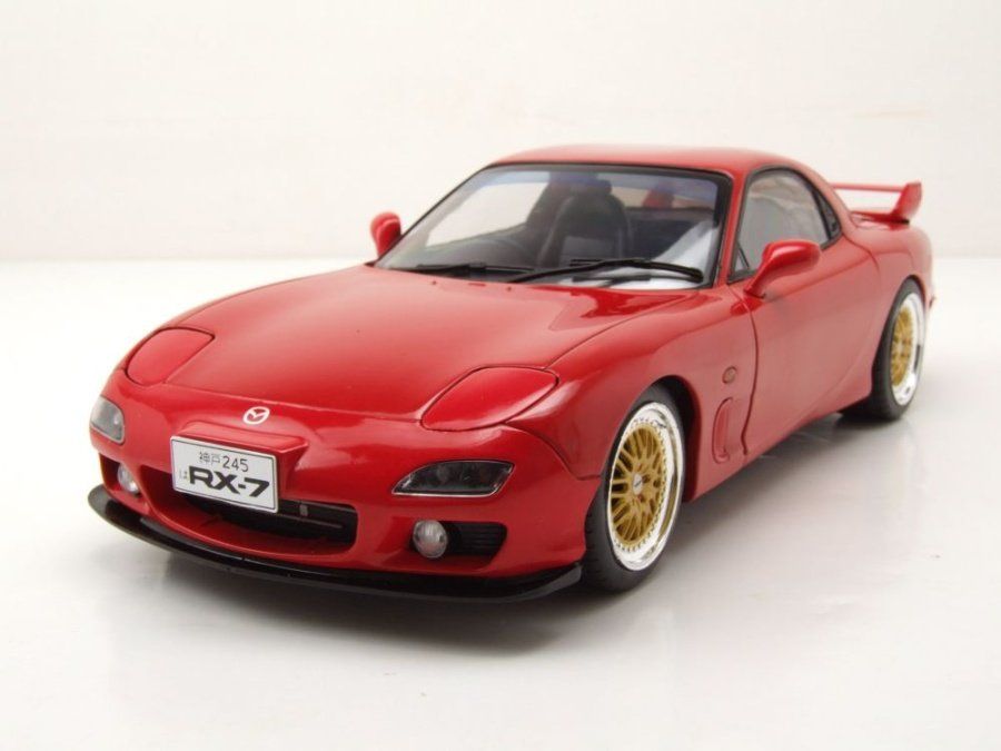 Mazda RX-7 Type RS FD35 1998 RHD Vintage rot 1:18 von Solido (Neu und ...