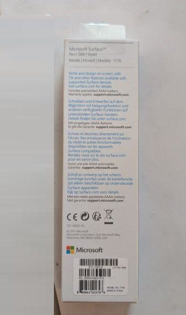 Microsoft Stylos & Marker: Neuer Microsoft Surface Pen - Stift - Stylet, Modell 1776 – Neuf avec emballage d'origine à Weinfelden par dju_w2fj 1