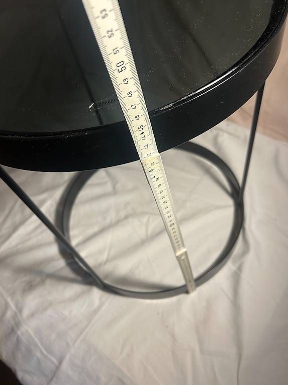 Tables: table basse ronde noir – D'occasion à Préverenges par lud_dk87 1