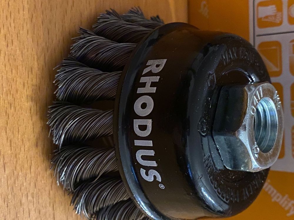 Hilti Alle Werkzeuge: 5 St. Rhodius Topfbürsten. BO – Neu (gemäss Beschreibung) aus Altstätten SG von Gogggi 4