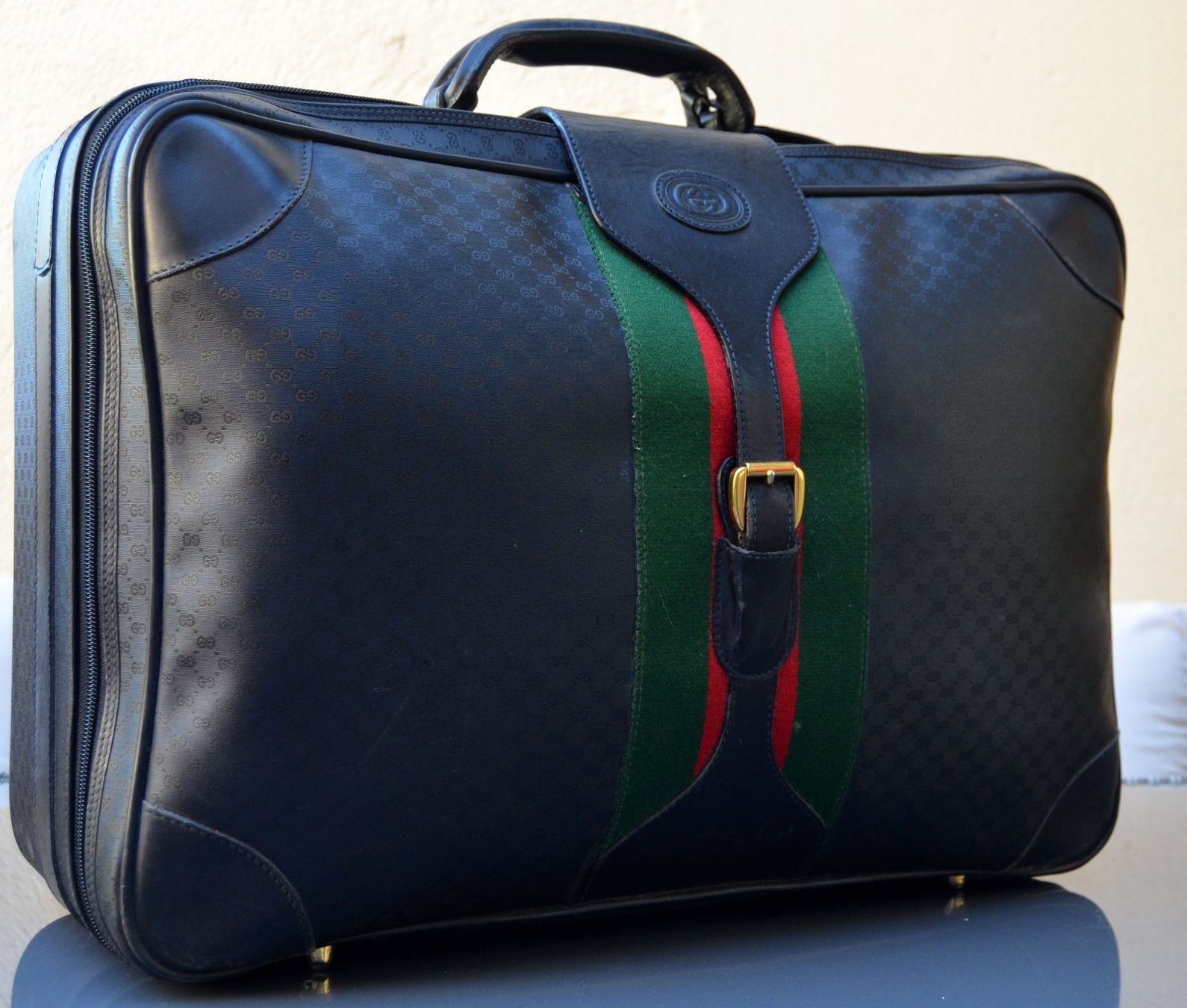 Gucci Reisekoffer: Gucci Reisekoffer / valise de voyage – Gebraucht aus Collonges von arashee 2
