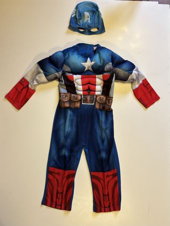 Captain America kids costume