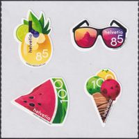 2021, Nr.1822-1825 (Sommer 4 Marken) postfrisch **. RAR!