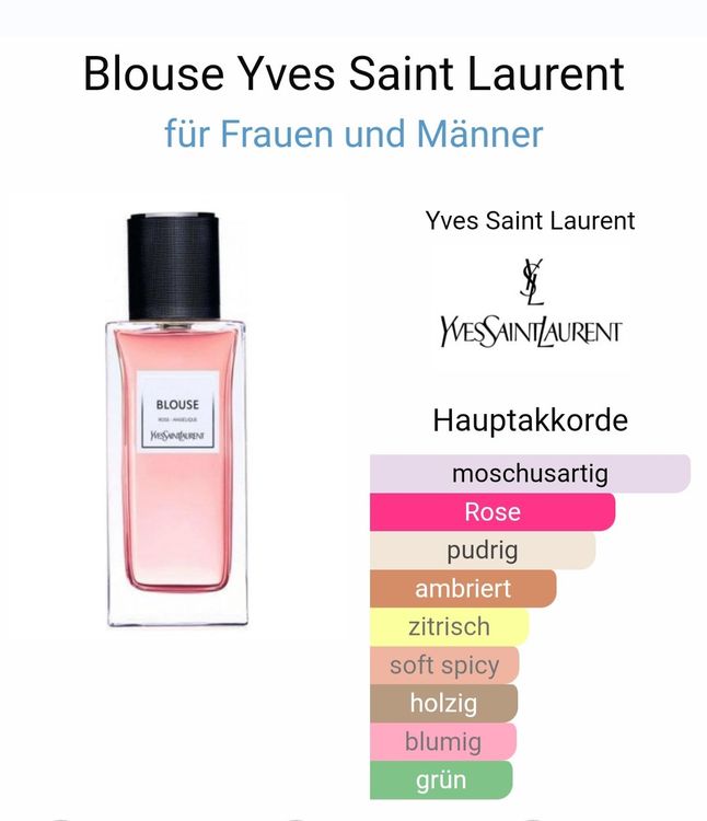 Ysl blouse online parfum