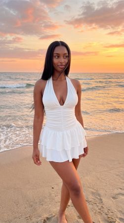 robe short avec dos nus taille XS marque SHEIN neuf