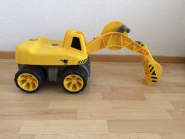 Rolly Toys Bagger gelb Kinderfahrzeug