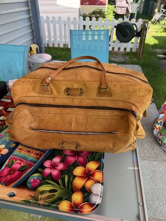 Vintage Ledertasche 70 er Jahre