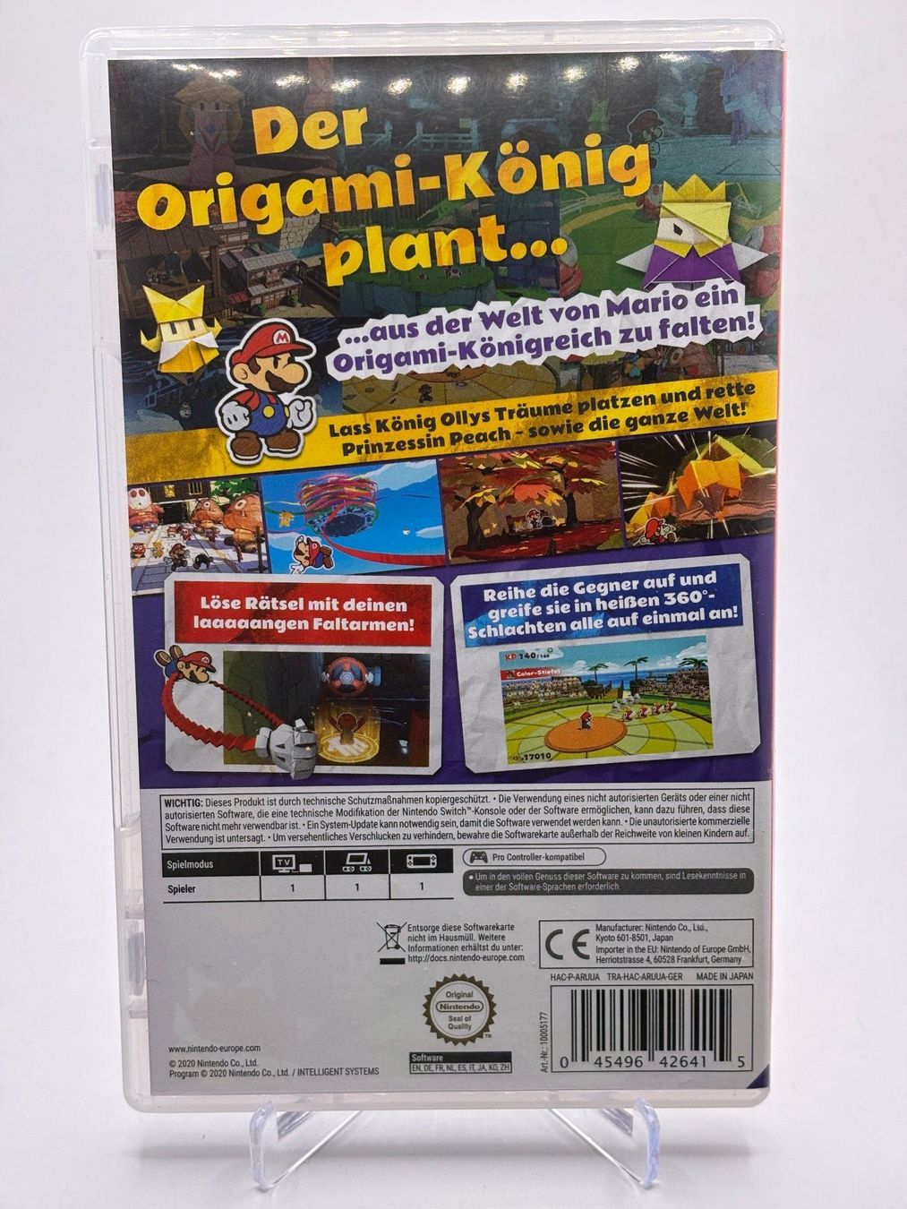 Spiele: NSW - Paper Mario: The Origami King – Gebraucht aus Allschwil von Bullach 1