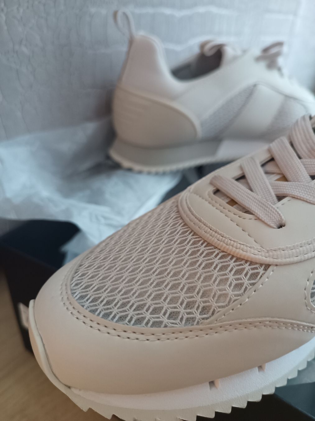 Armani Scarpe da uomo: Emporio Armani EA7 Sneakers Beige 42 – Nuovo e nell'imballaggio originale da Frümsen venduto da Swissline90 5