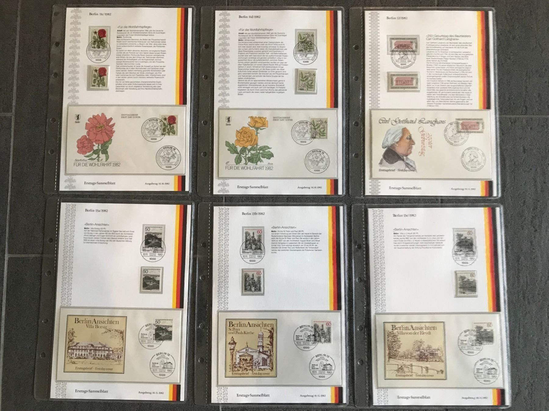 Alben: Briefmarken-Album "Berlin" Nr. 2/6 – Gebraucht aus Rain von SRIC01 3