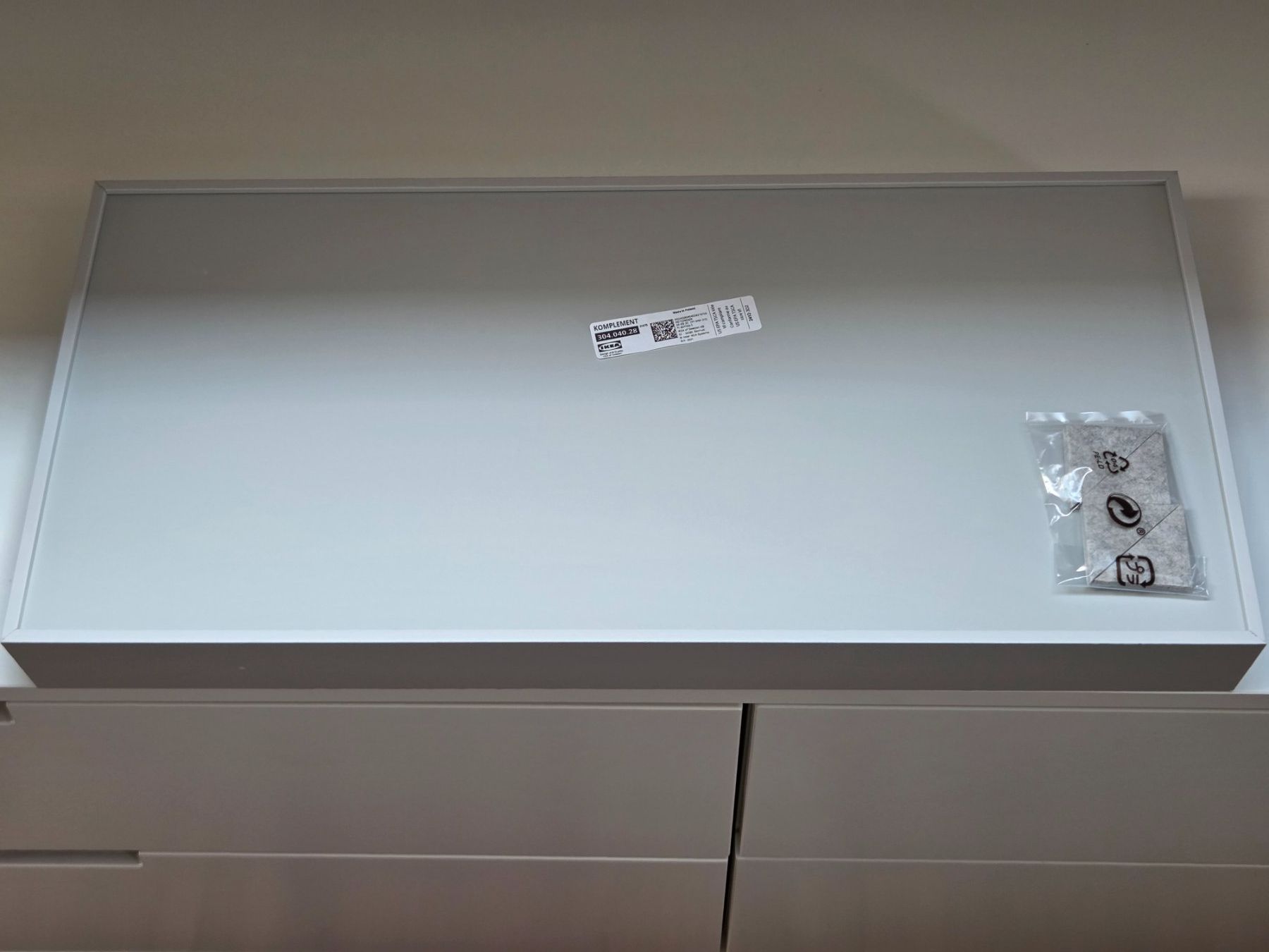 Ikea Sistemi di archiviazione: IKEA KOMPLEMENT Schmuckeinsatz, hellgrau, 25x53x5 cm – Usato da Dietikon venduto da rvs_g9y7 2